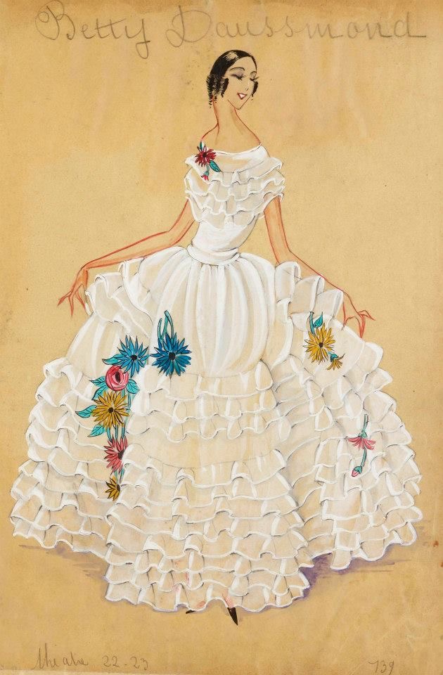 Boceto de Jeanne Lanvin (2)