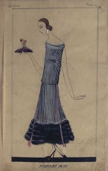 Boceto de Jeanne Lanvin(2)