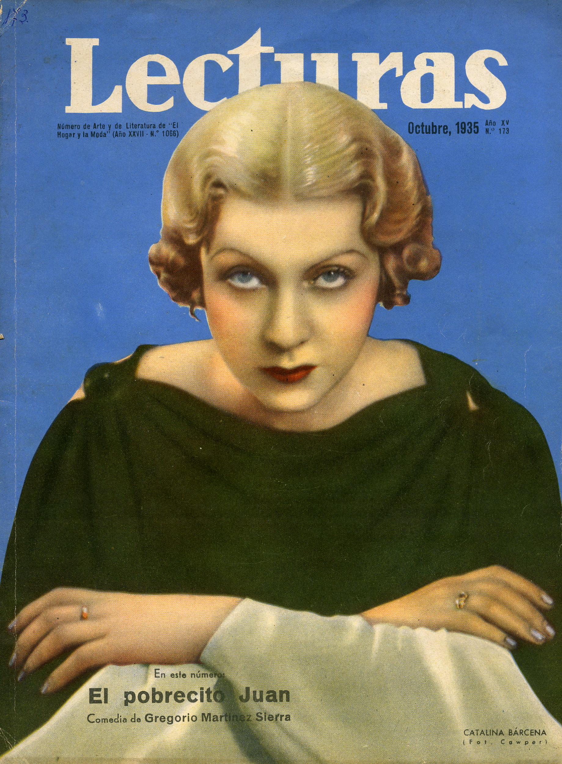 Artículo. Catalina en Lecturas