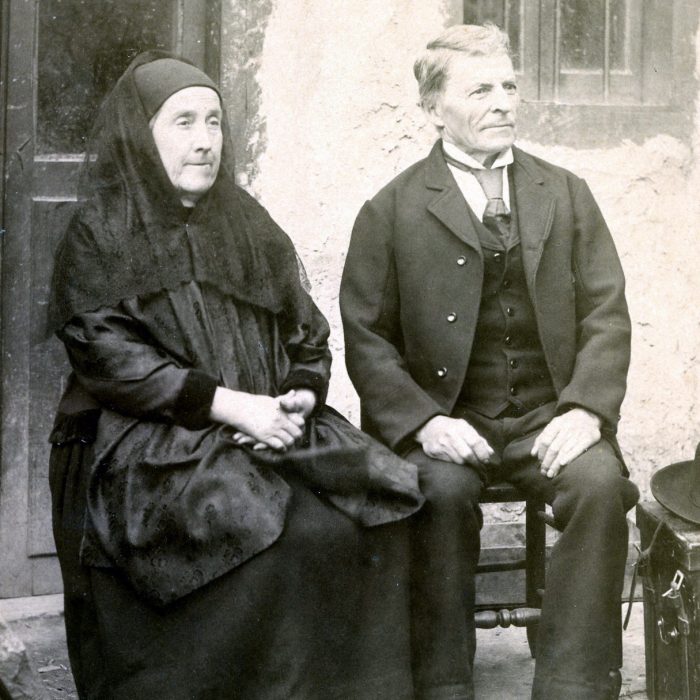 Catalina Bedoya y Ramón París, abuelos maternos de Catalina