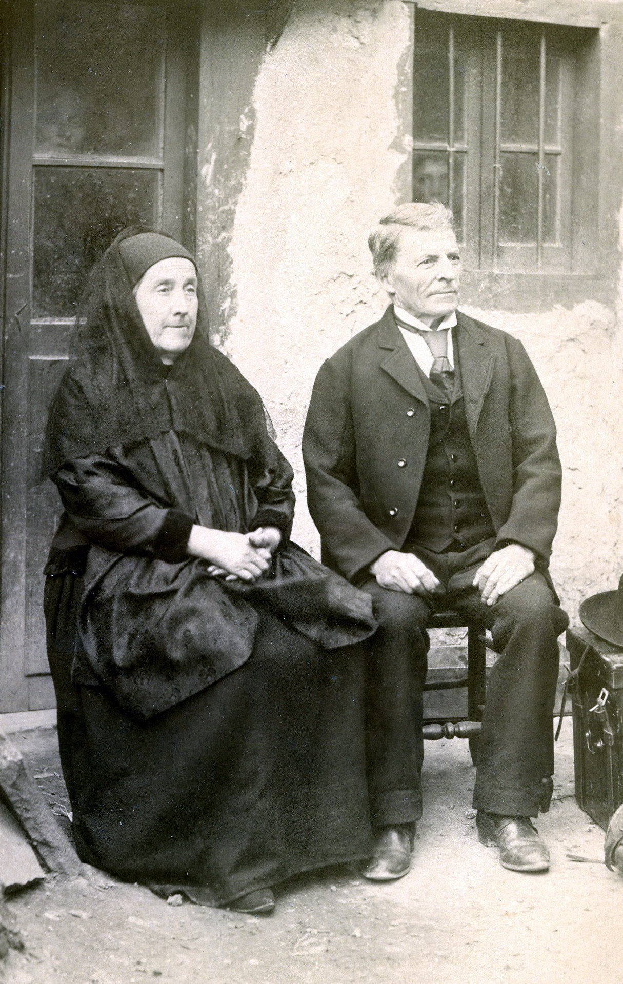 Catalina Bedoya y Ramón París, abuelos maternos de Catalina