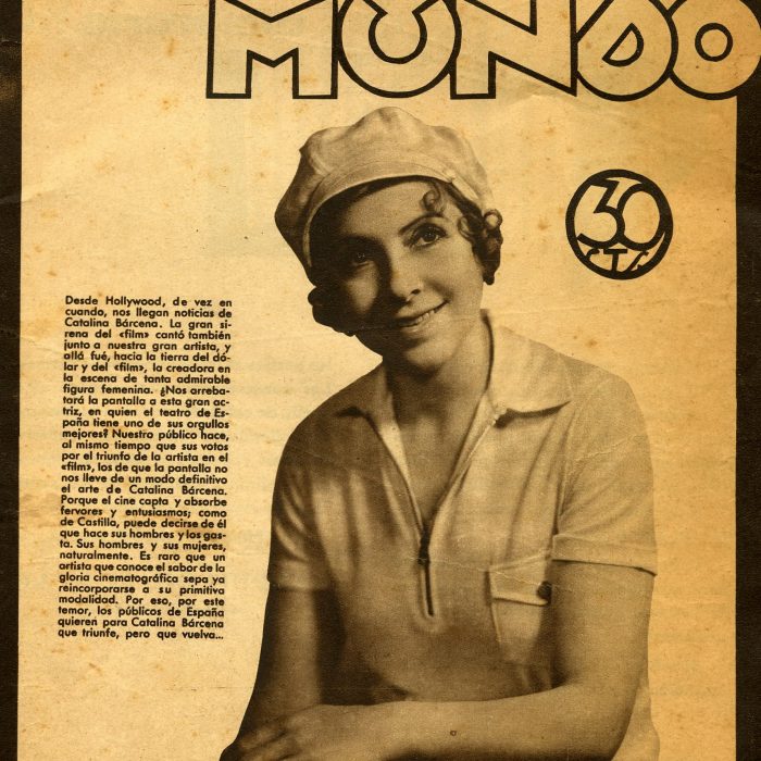 Artículo. Catalina en Nuevo Mundo