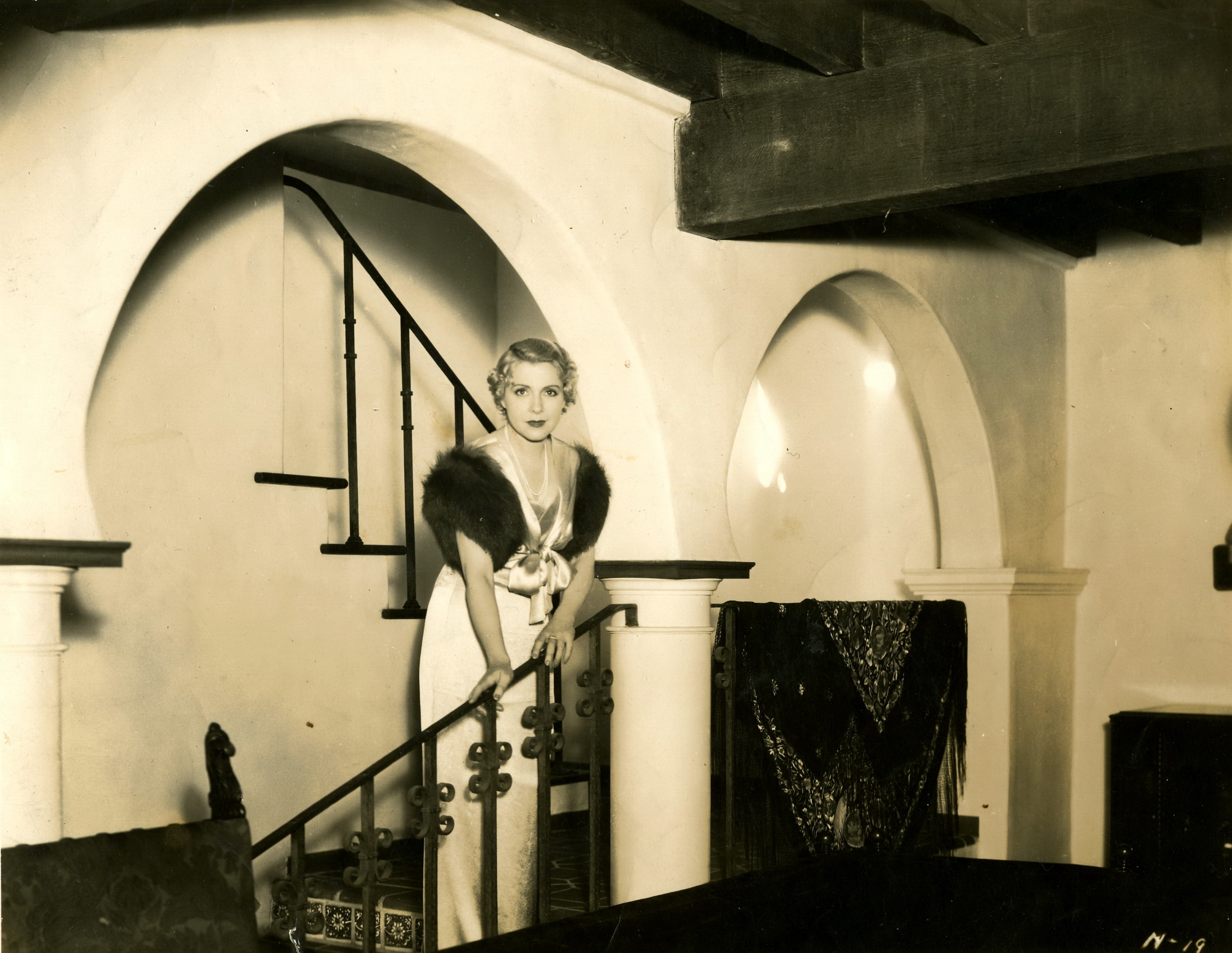 Catalina en su casa de Hollywood