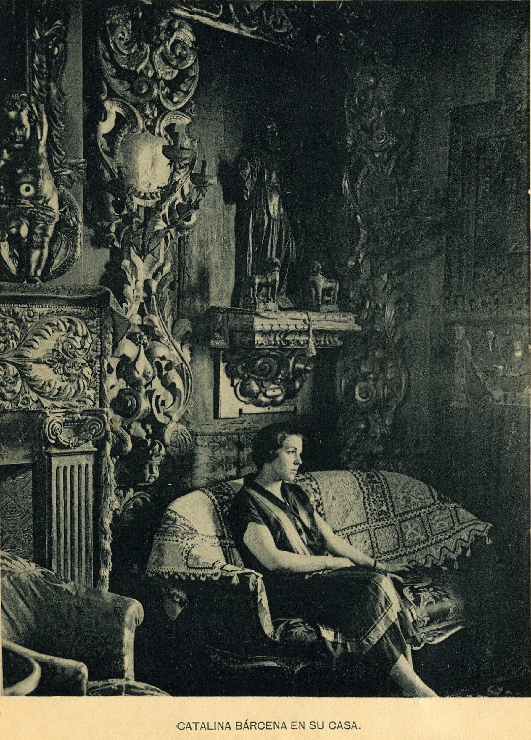 Catalina en su casa del parque metropolitano