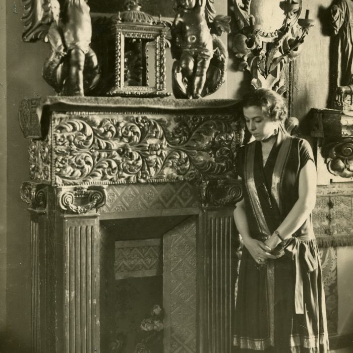 Catalina en su casa del parque metropolitano