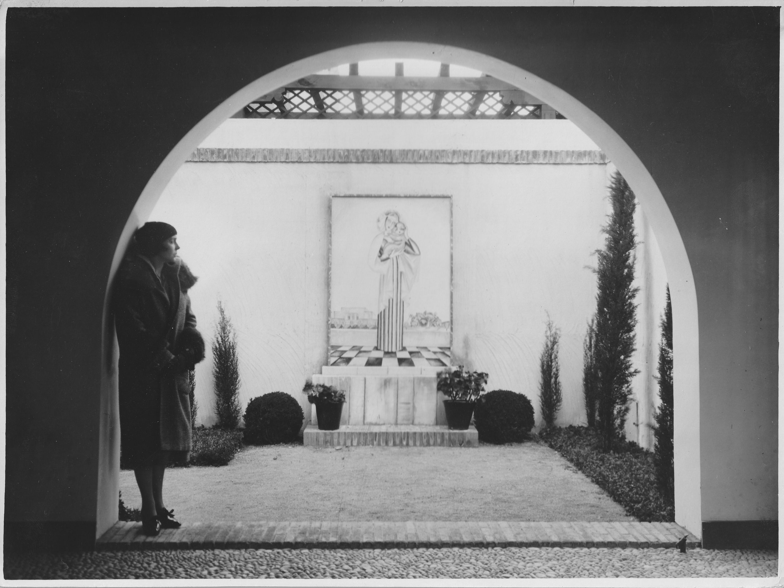 Catalina en su casa del parque metropolitano