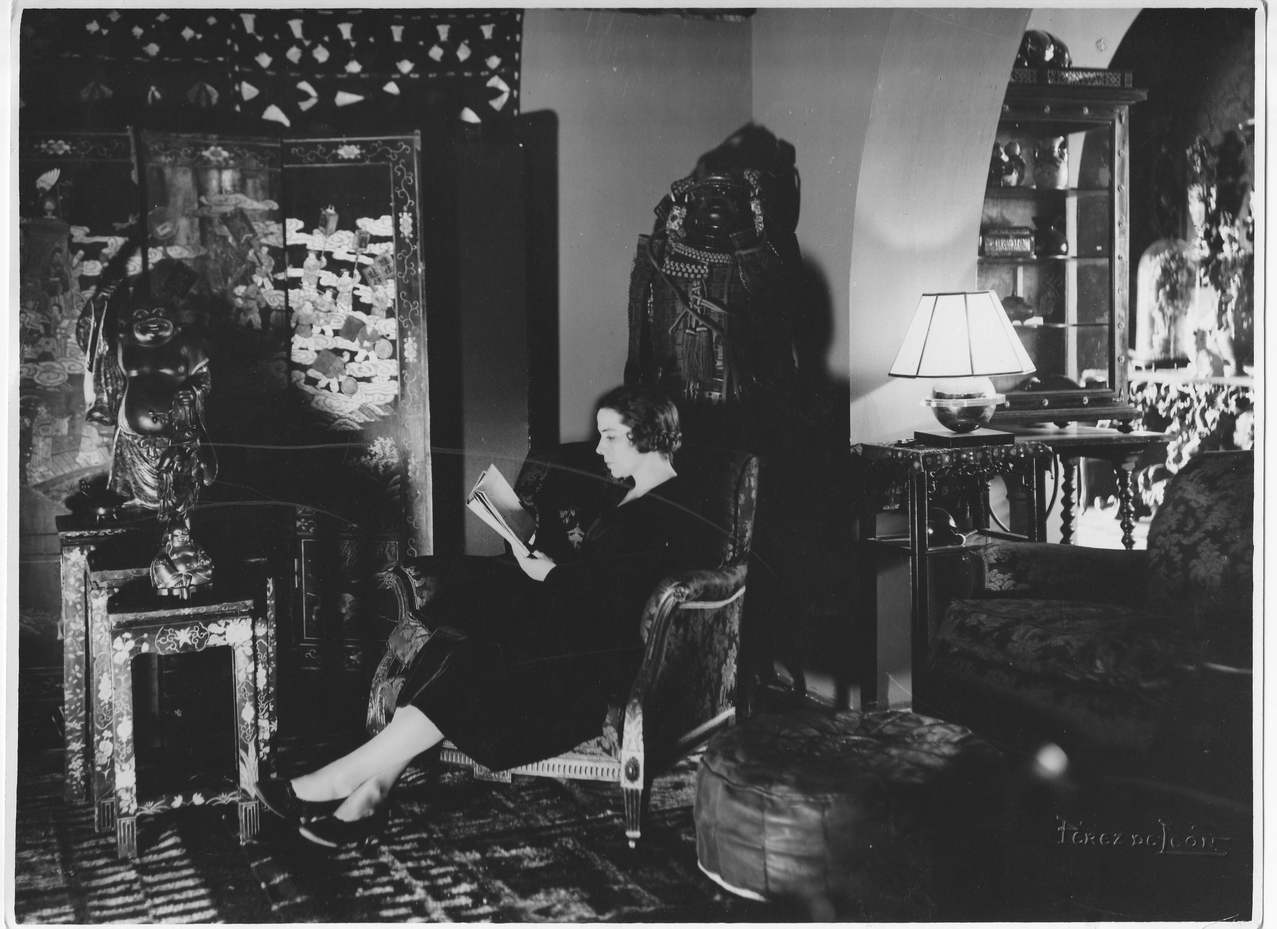 Catalina en su casa del parque metropolitano