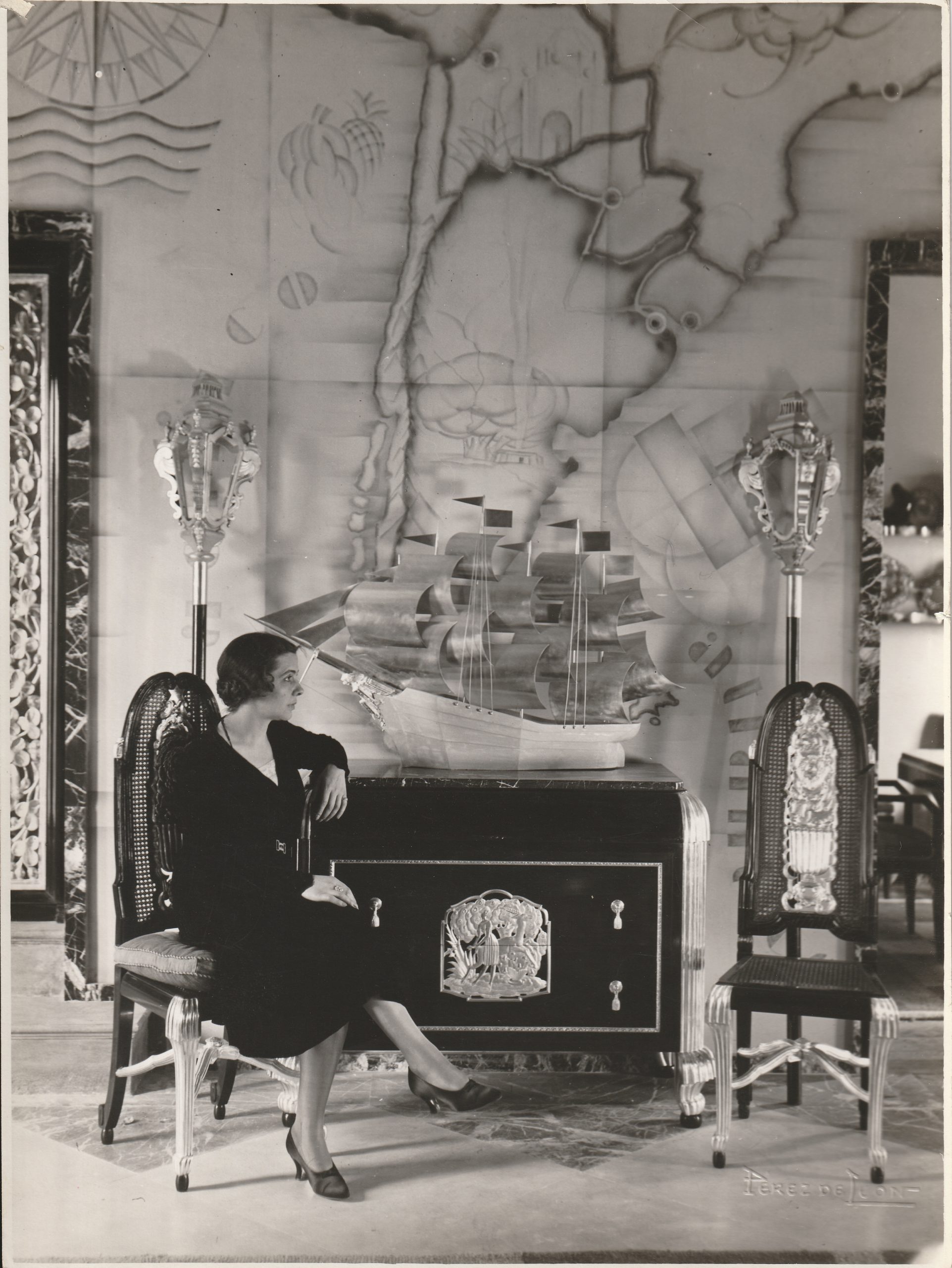 Catalina en su casa del parque metropolitano