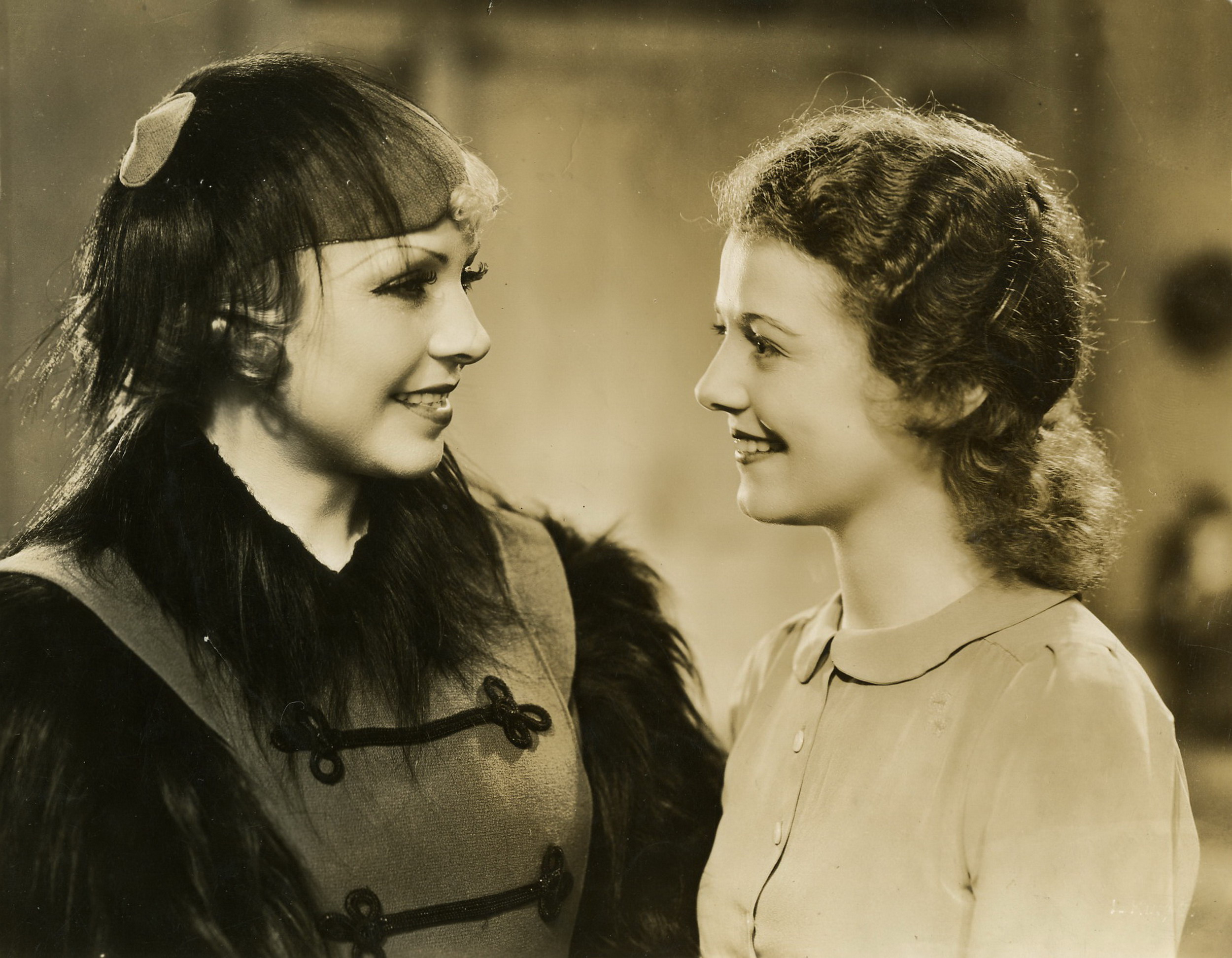 Con Janet Gaynor en La ciudad de cartón, 1934