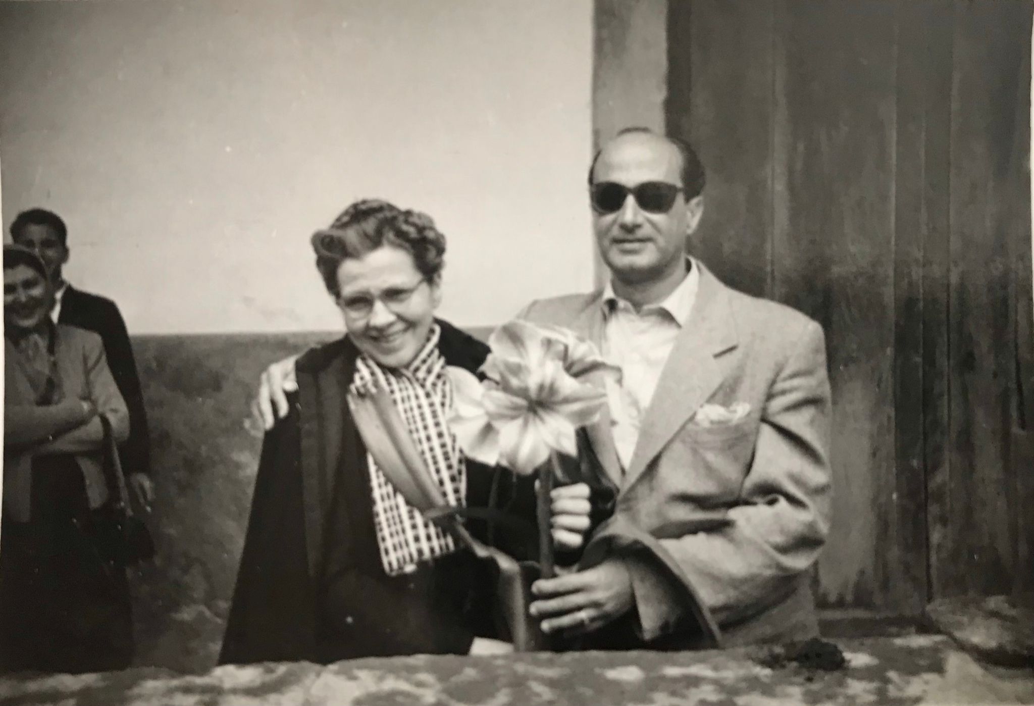 Con Juan Calot, 1952