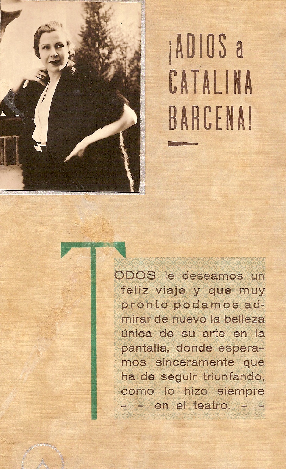 Artículo, 1932