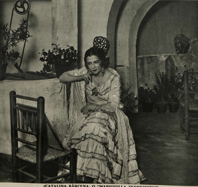 Mariquilla terremoro, 1930