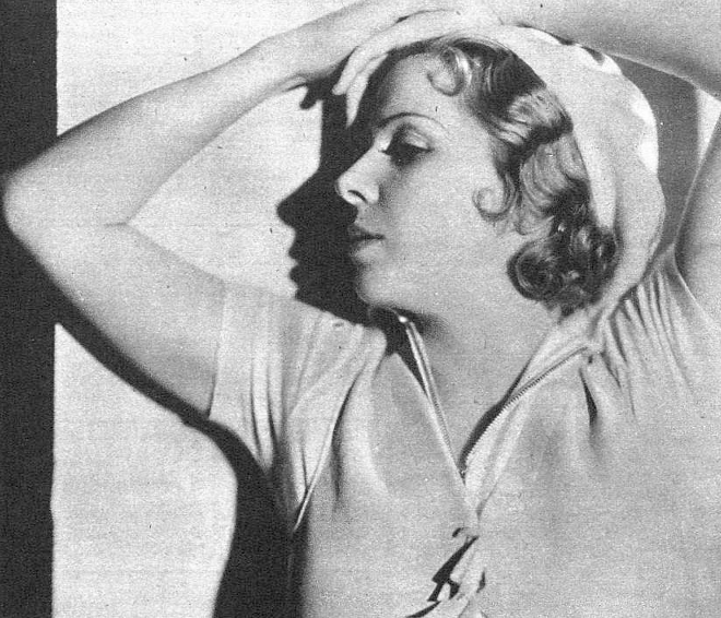 Una viuda romántica, 1933